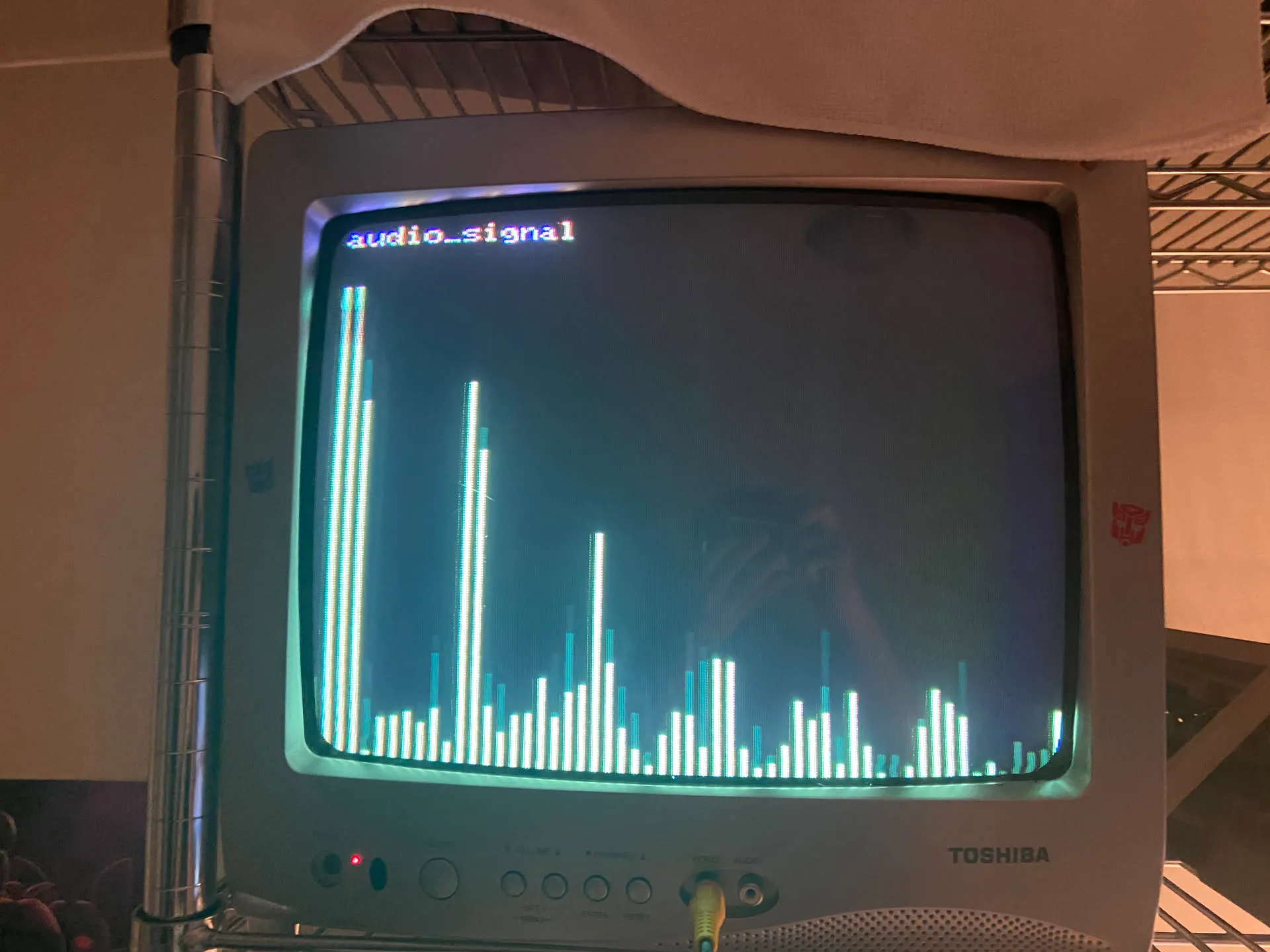 CRT Audio Visualizer