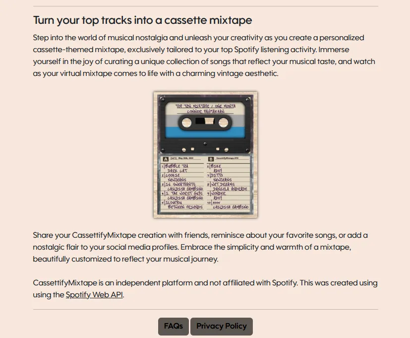 CassettifyMixtape