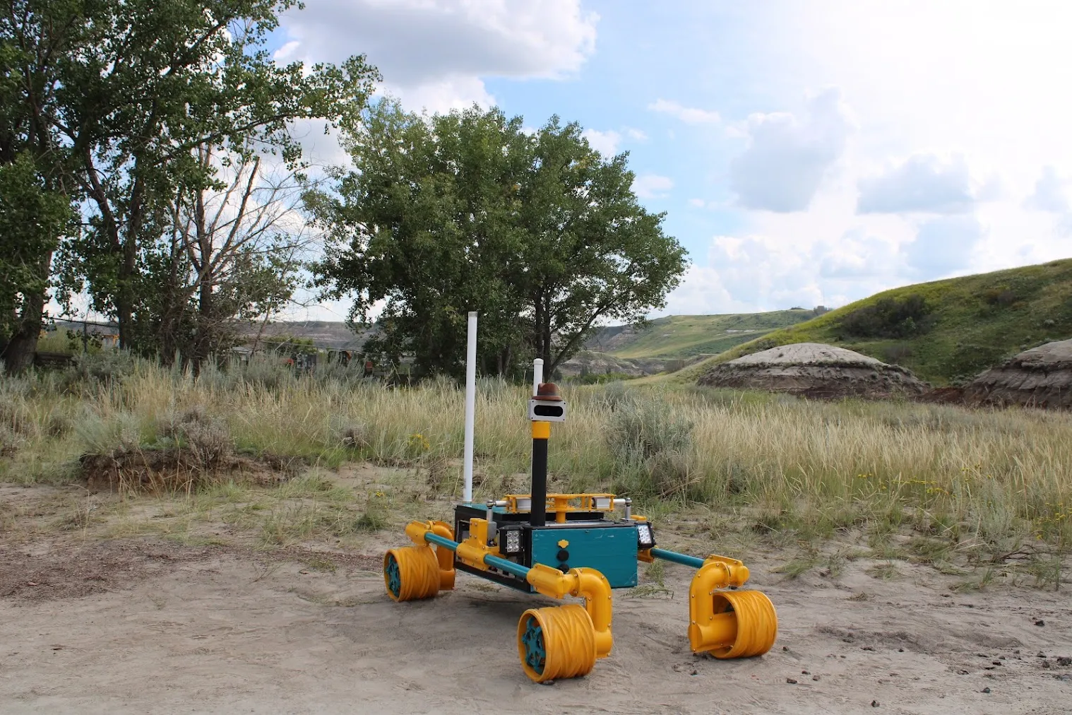 Project Perry in the field